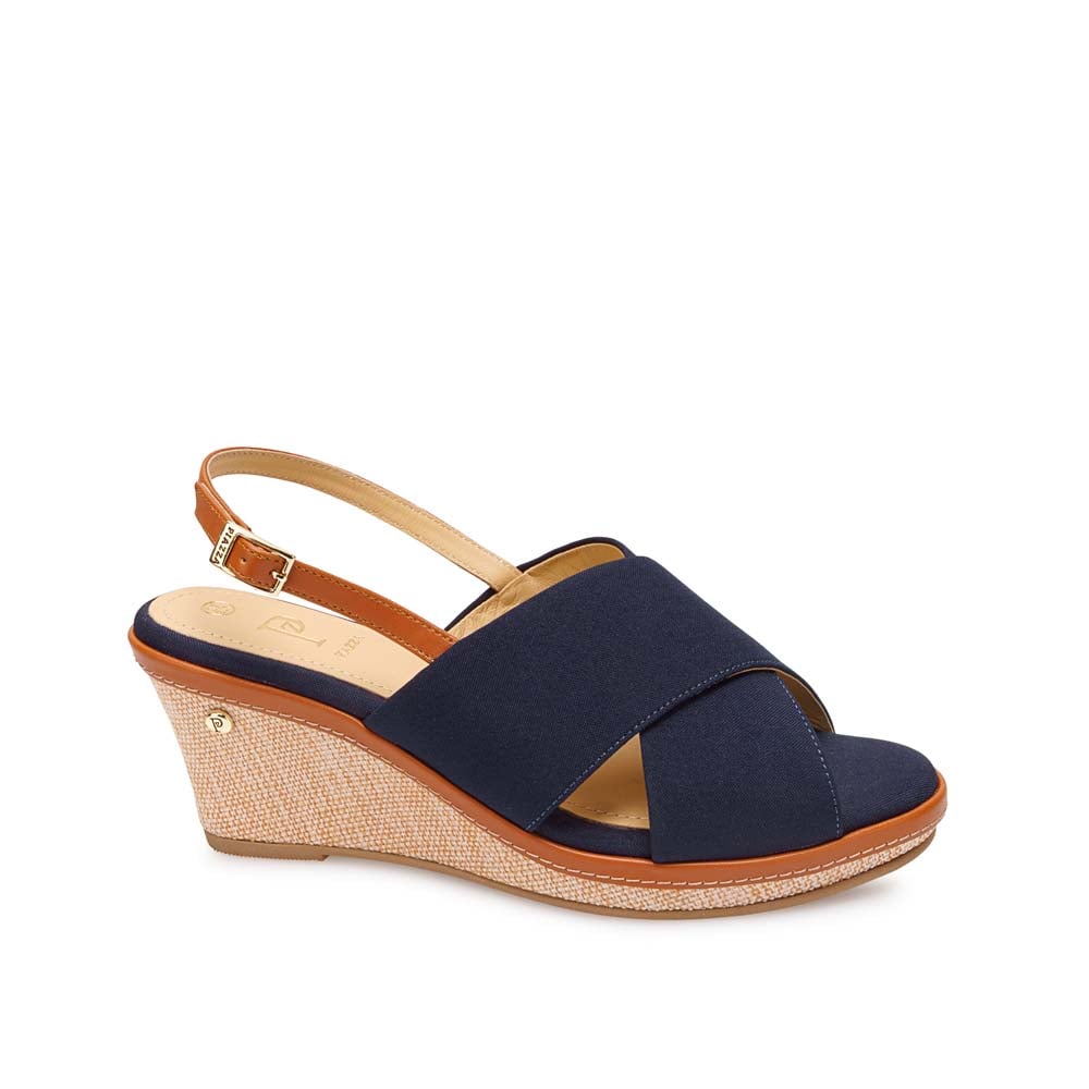 SANDALIA D'ORSAY CASUAL MARC-2608 AZUL PIAZZA - 1