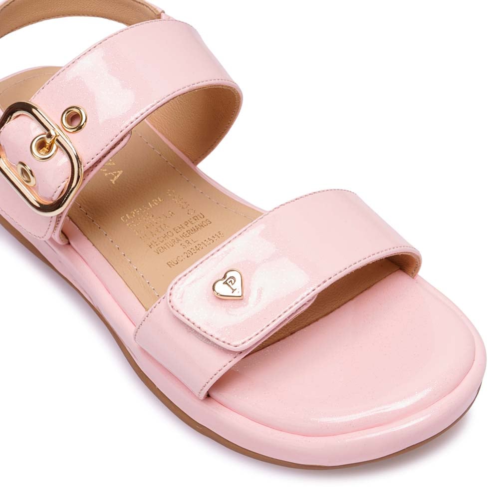 SANDALIA D'ORSAY CASUAL YADIRA-2607 ROSA PIAZZA KIDS - 3