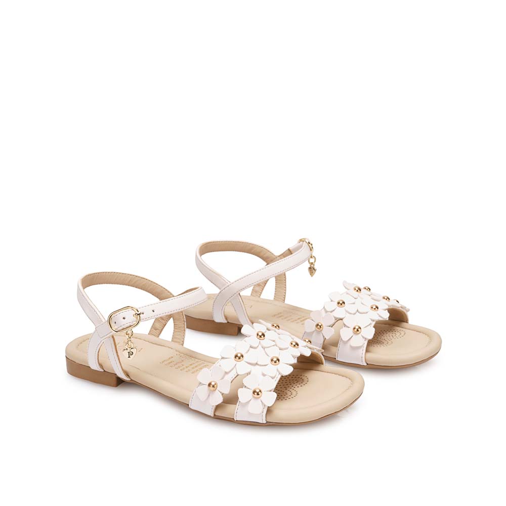 SANDALIA D'ORSAY CASUAL YADIRA-2611 BLANCO PIAZZA KIDS - 4