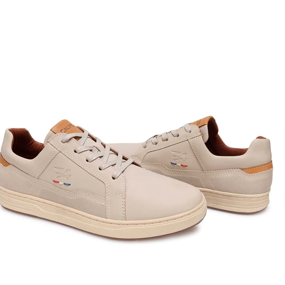 ZAPATILLA CASUAL UIR-001 HIELO CALIMOD CUERO - 2
