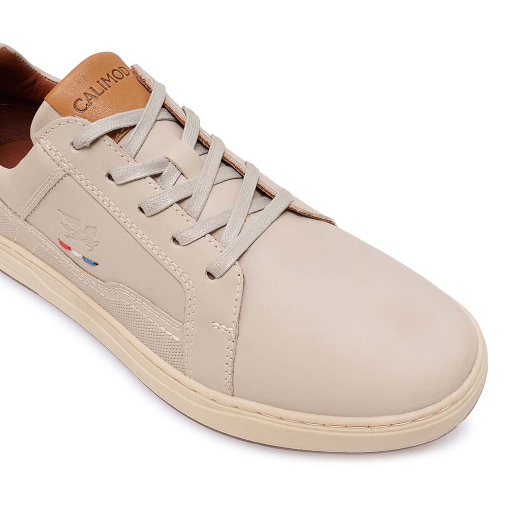 ZAPATILLA CASUAL UIR-001 HIELO CALIMOD CUERO - 3