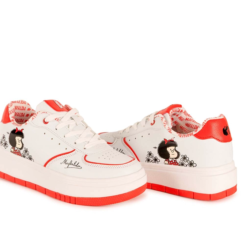 ZAPATILLA CASUAL 2QY-030 BLANCO MAFALDA - 2