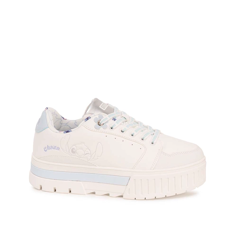 ZAPATILLA CASUAL 2TY-054 BLANCO STITCH - 1