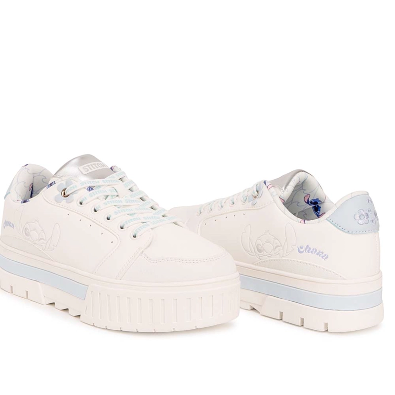 ZAPATILLA CASUAL 2TY-054 BLANCO STITCH - 2