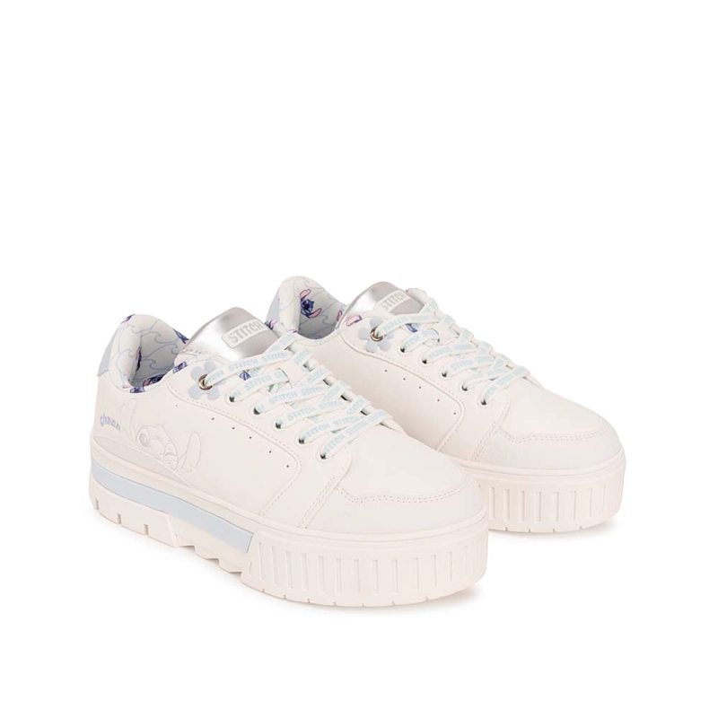 ZAPATILLA CASUAL 2TY-054 BLANCO STITCH - 4