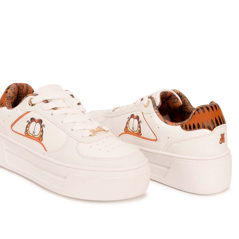 ZAPATILLA CASUAL 2GY-036 BLANCO GARFIELD - 2