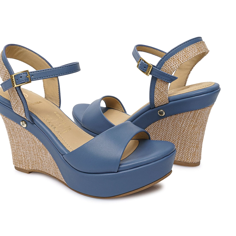 SANDALIA D'ORSAY CASUAL WAL-2620 ACERO PIAZZA - 2