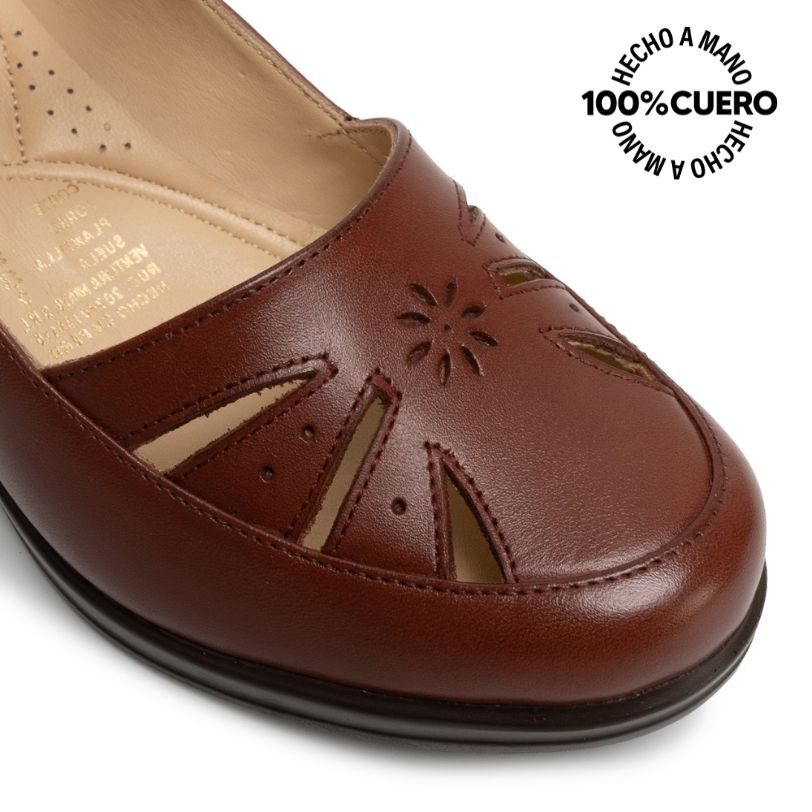 ZAPATO CANASTA CASUAL DK-2602 APACHE VIALE CUERO - 3
