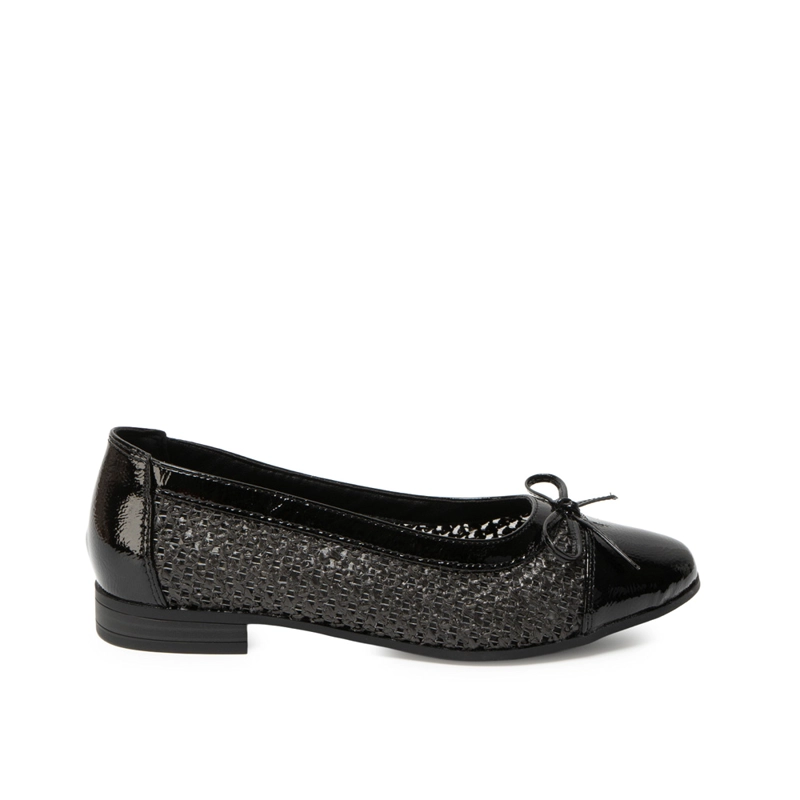 ZAPATO BALLERINA CASUAL LAU-2610 NEGRO ADV - 1