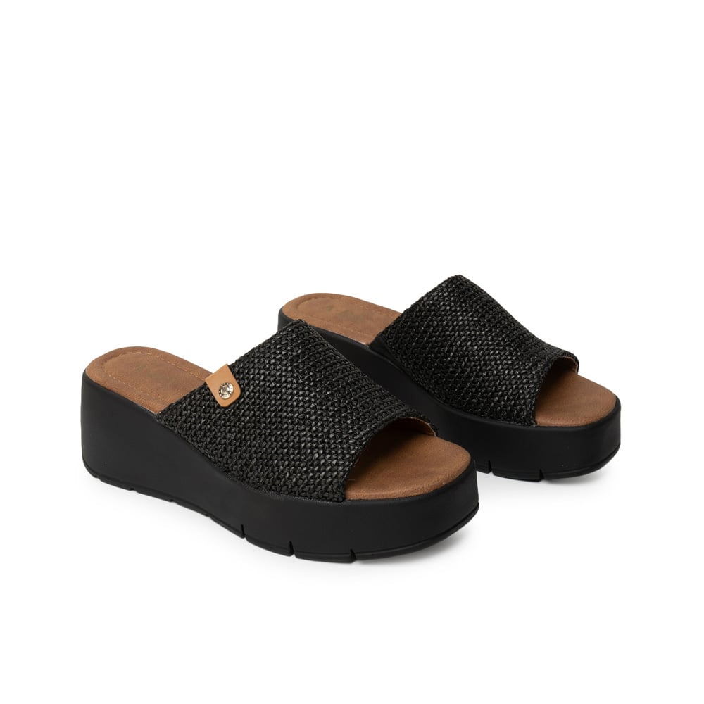 SANDALIA SUECO CASUAL LAU-2608 NEGRO ADV - 4