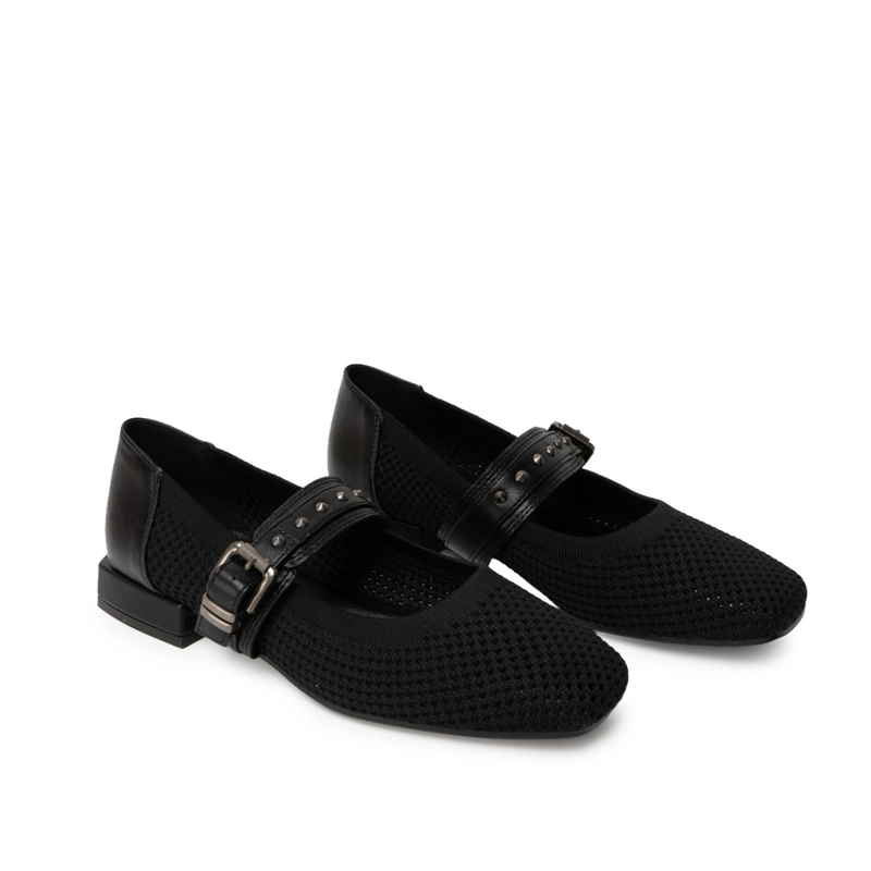 ZAPATO MARYJANE CASUAL LAU-2611 NEGRO ADV - 4
