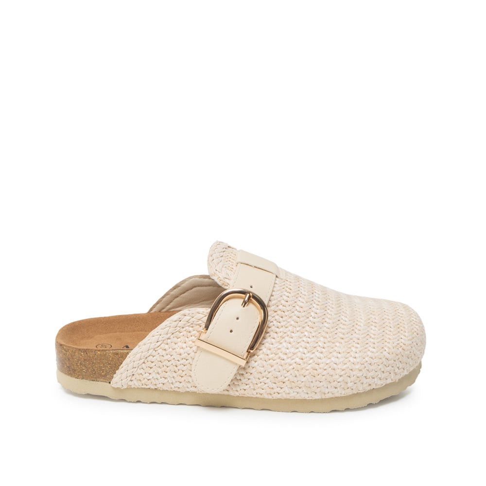 SANDALIA SUECO CASUAL LAU-2607 BEIGE ADV - 1
