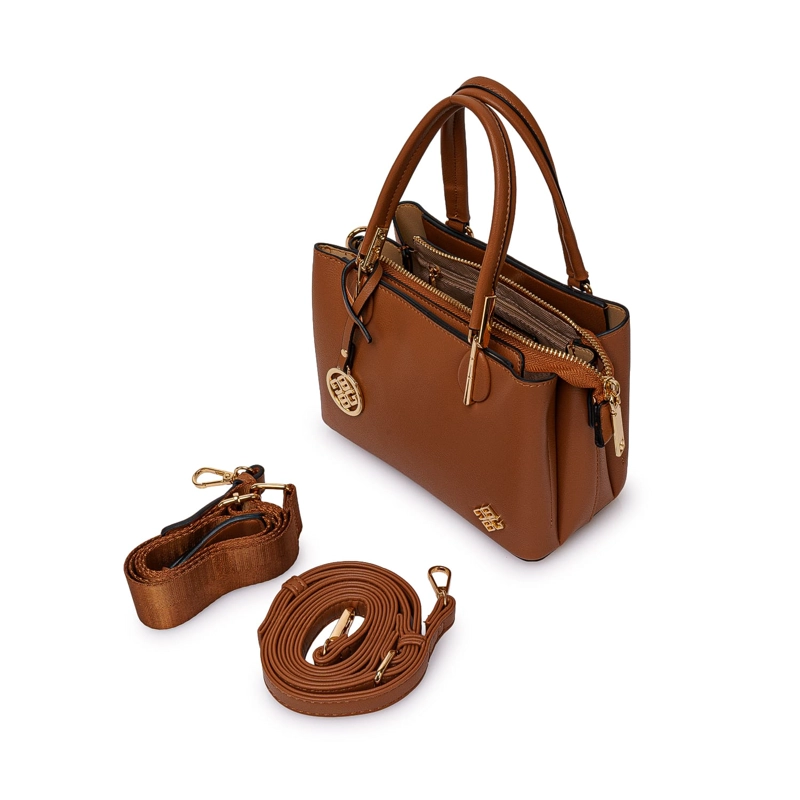 CARTERA BRIGANTI SATCHEL BRI-CM2601 MOCCA - 4