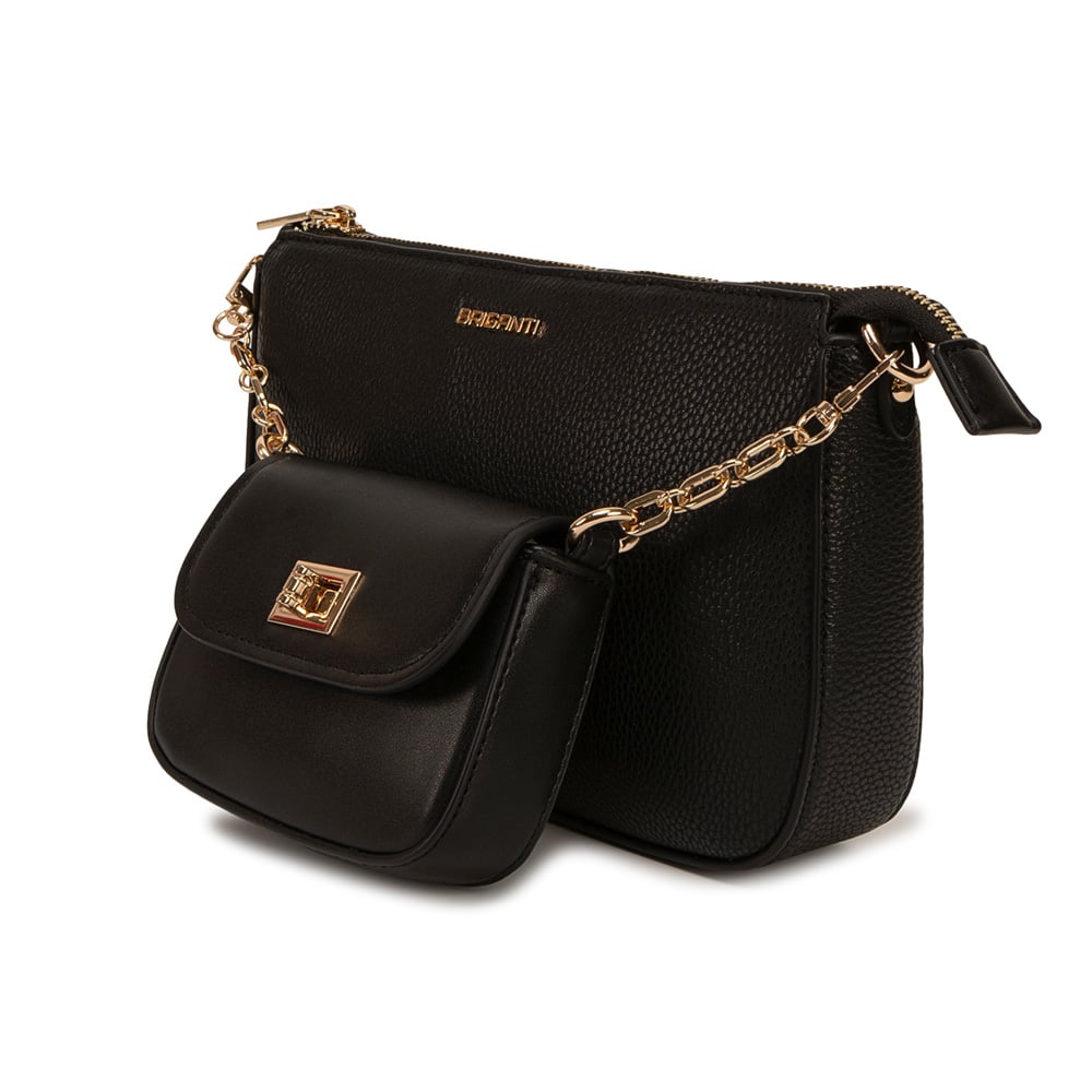 MORRAL BRIGANTI CROSSBODY BRI-MO2608 NEGRO - 3