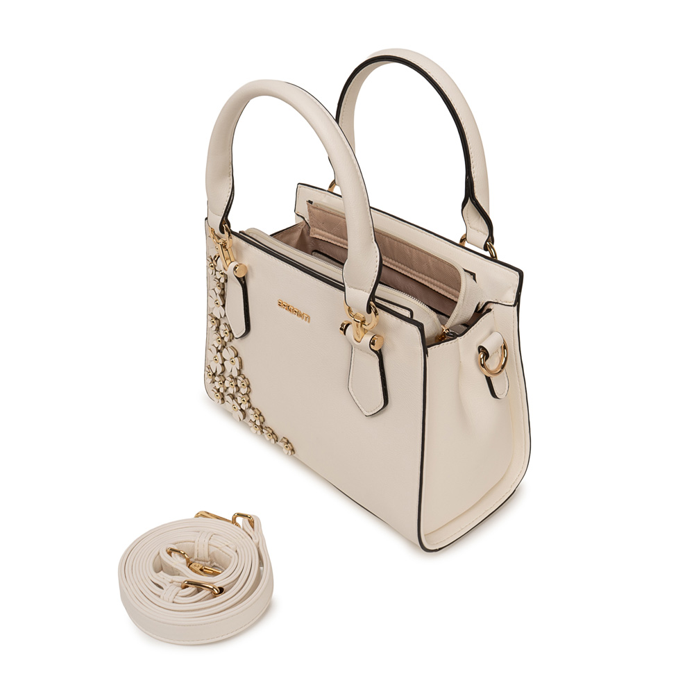 CARTERA BRIGANTI SATCHEL BRI-CM2611 BLANCO - 4