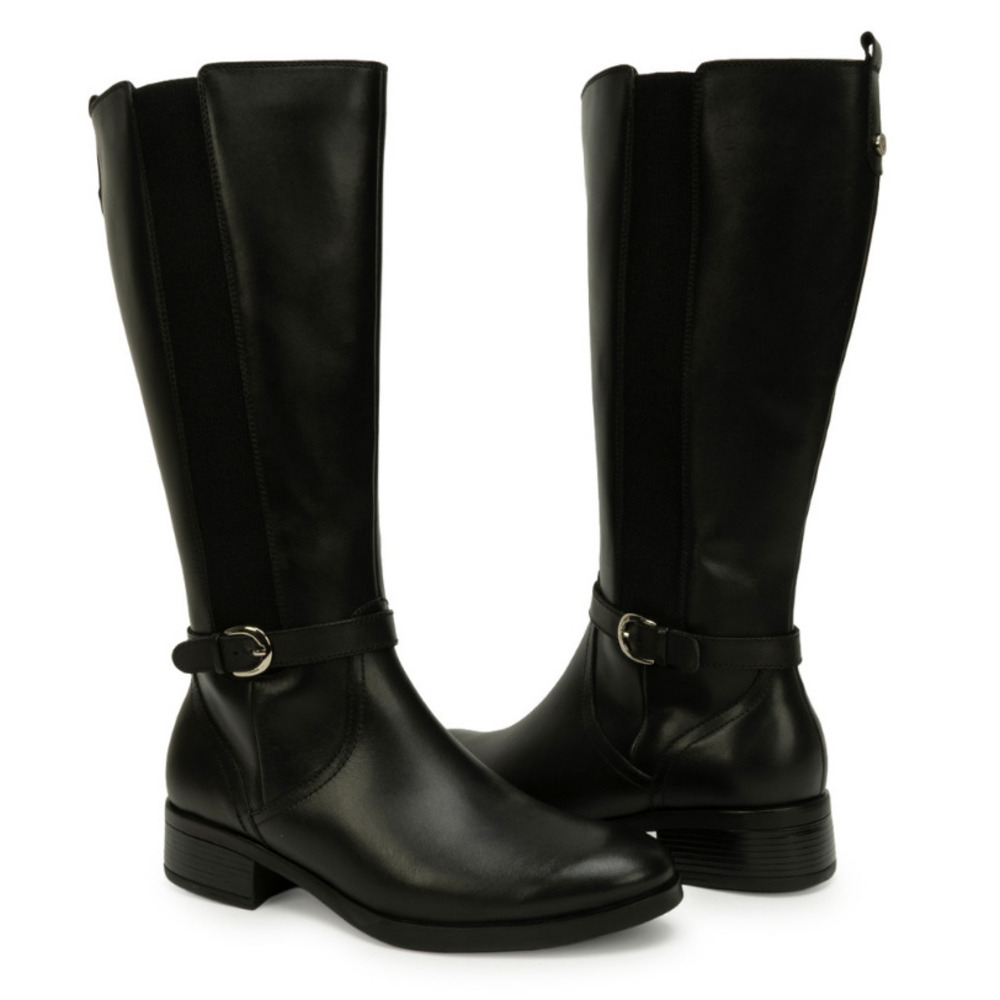 BOTA ALTA BASICO FER-2645 NEGRO VIALE CUERO - 3