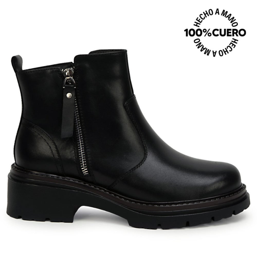 BOTIN CHELSEA FER-2639 NEGRO VIALE CUERO - 2