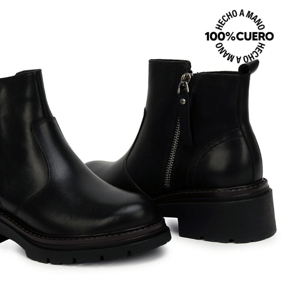 BOTIN CHELSEA FER-2639 NEGRO VIALE CUERO - 3