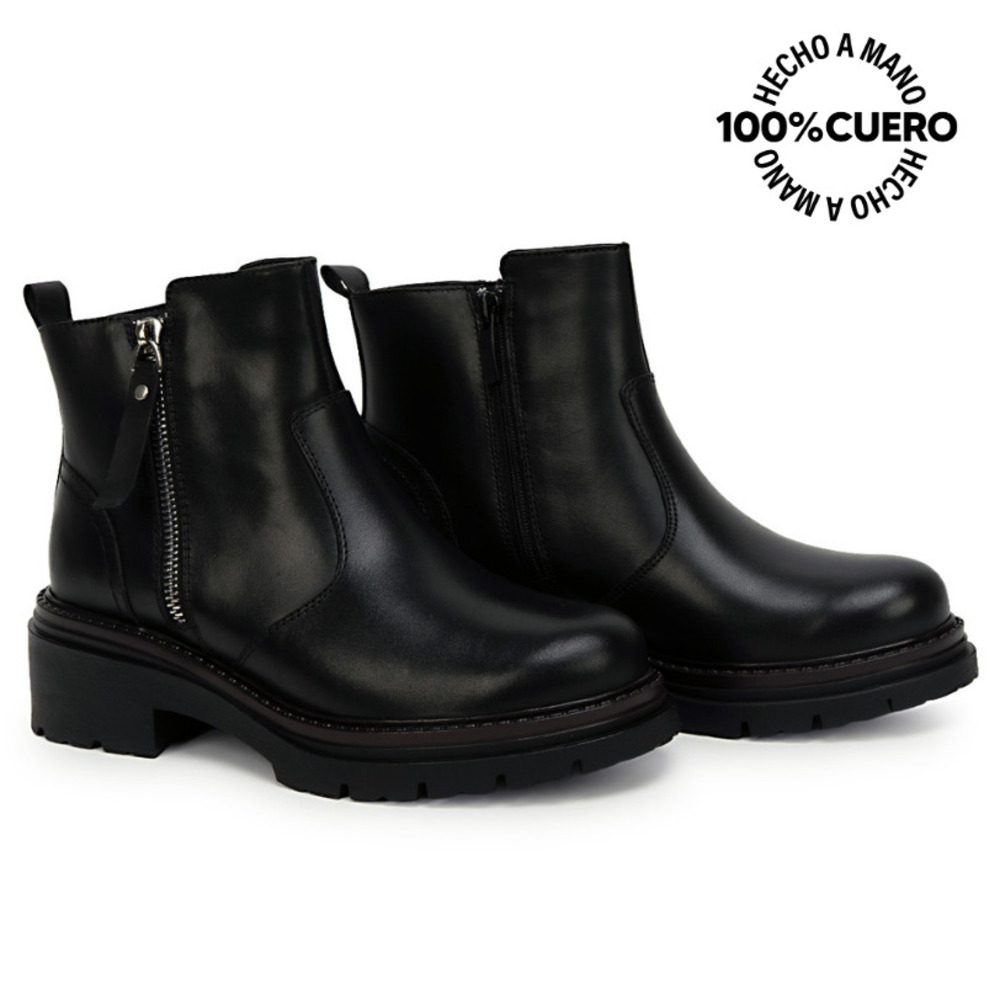 BOTIN CHELSEA FER-2639 NEGRO VIALE CUERO - 5
