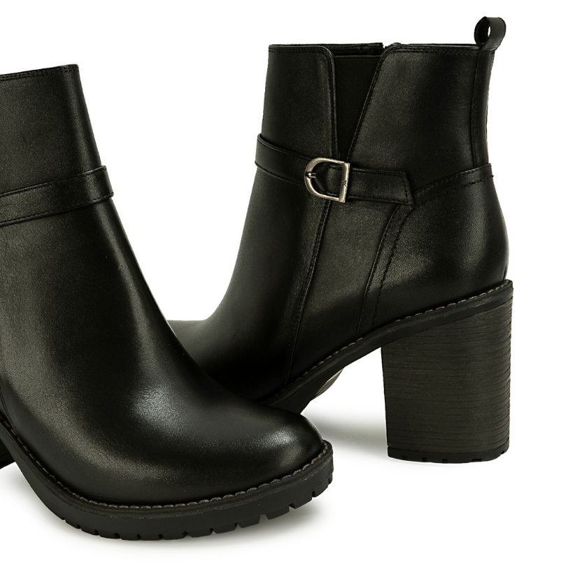BOTIN CHELSEA LINDA-2622 NEGRO VIALE CUERO - 2