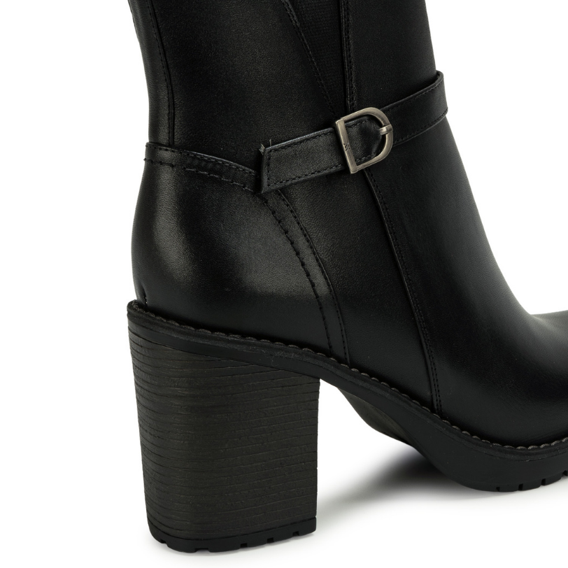BOTIN CHELSEA LINDA-2622 NEGRO VIALE CUERO - 3