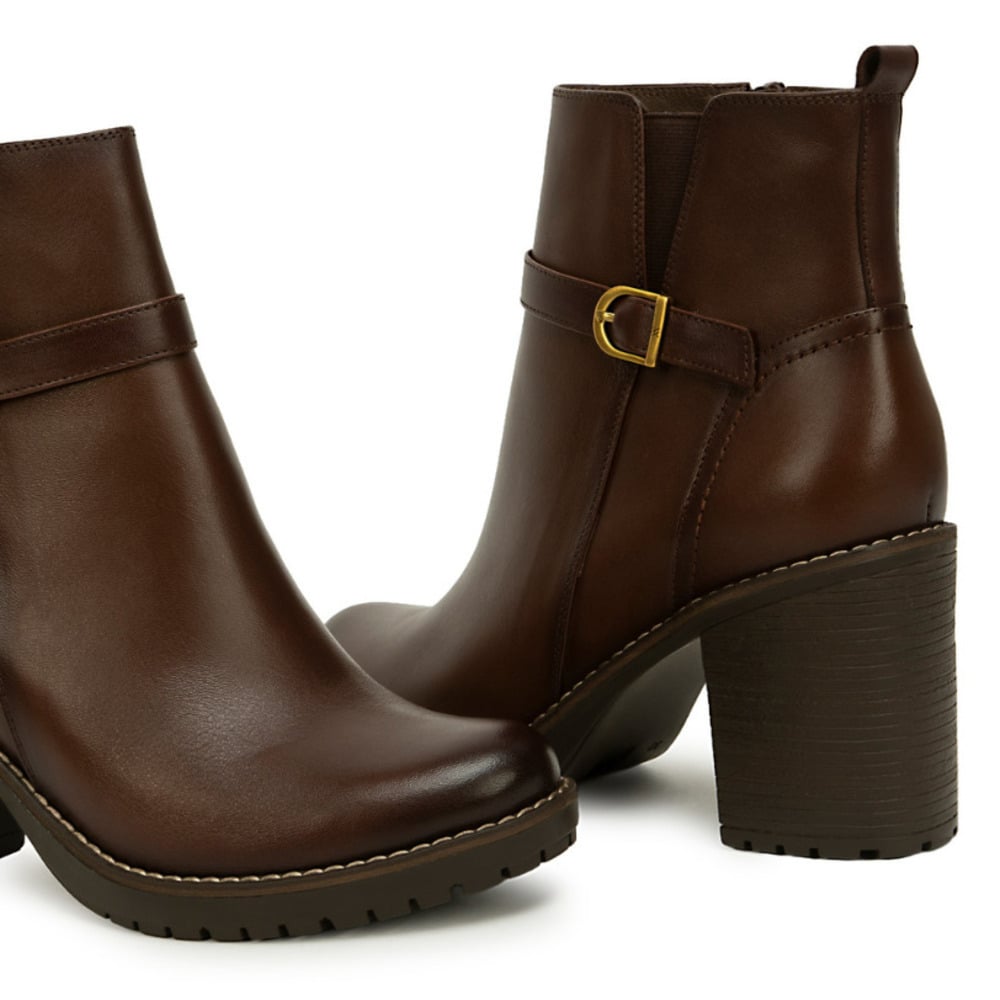 BOTIN CHELSEA LINDA-2622 CANELA VIALE CUERO - 3