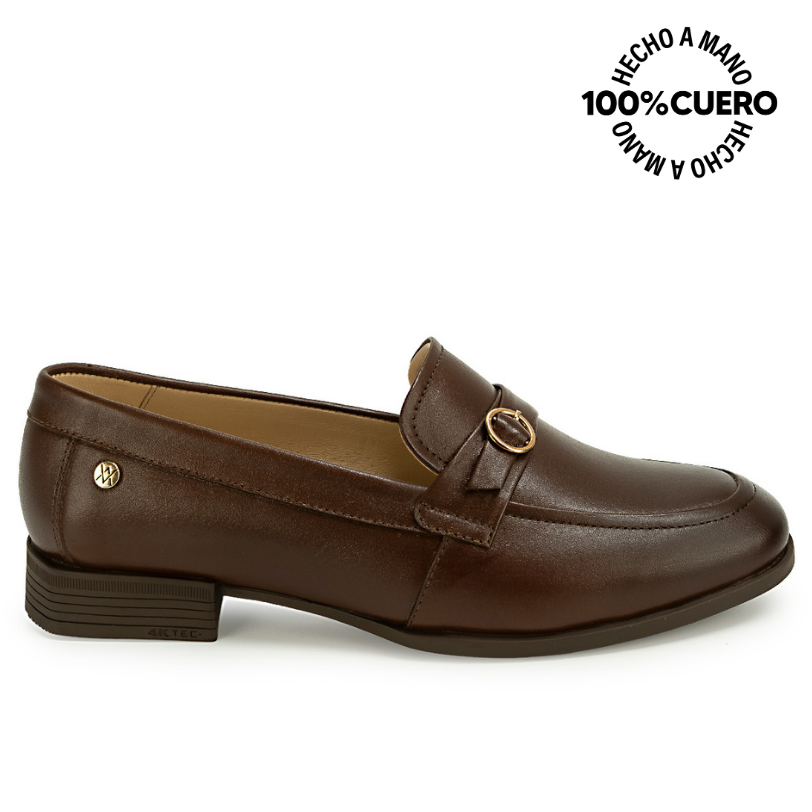 ZAPATO MOCASÍN LE-2615 TOFFE VIALE CUERO - 1