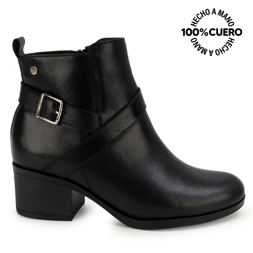 BOTIN JODHPUR FER-2603 NEGRO VIALE CUERO - 1