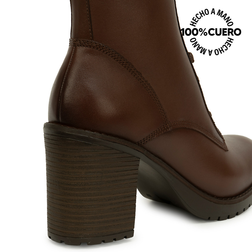 BOTIN DERBY FER-2646 CANELA VIALE CUERO - 3