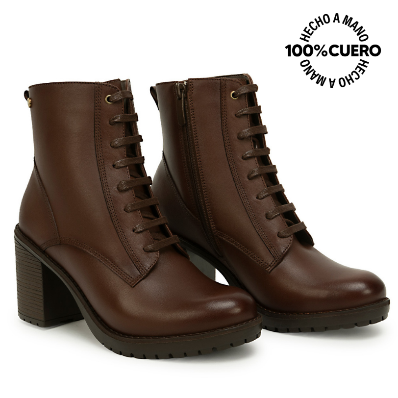 BOTIN DERBY FER-2646 CANELA VIALE CUERO - 4