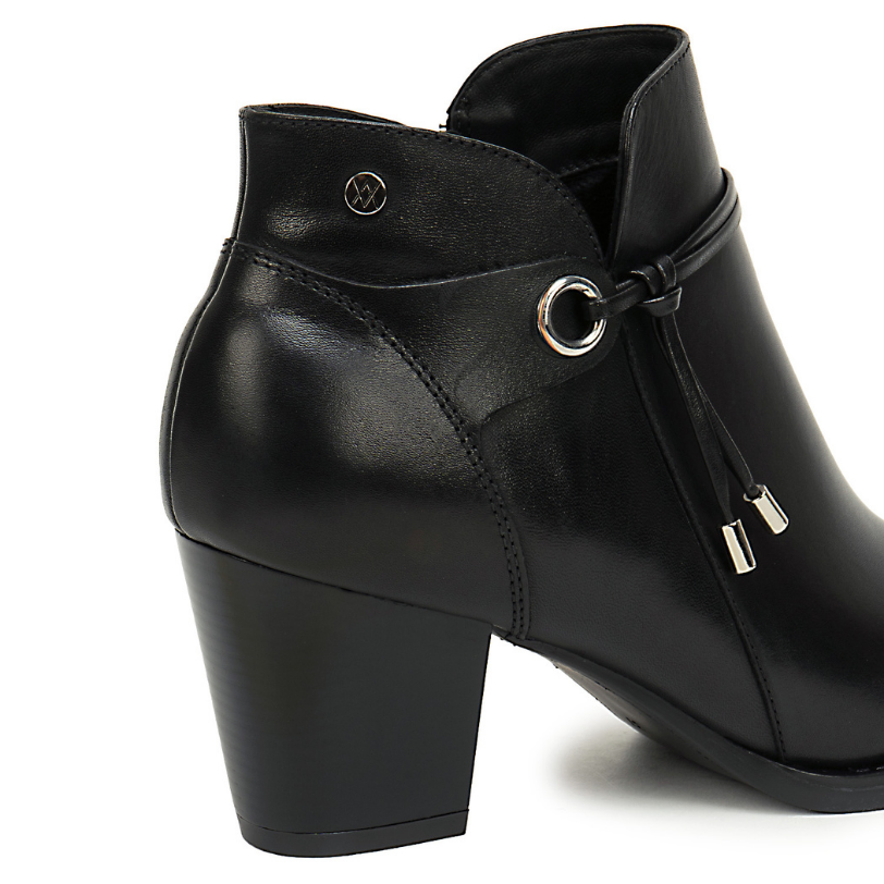 BOTIN JODHPUR FER-2647 NEGRO VIALE CUERO - 2