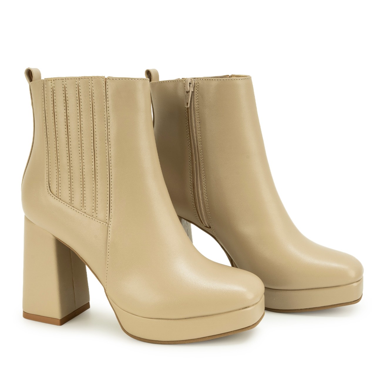BOTIN BASICO WAL-2642 BEIGE PIAZZA - 4