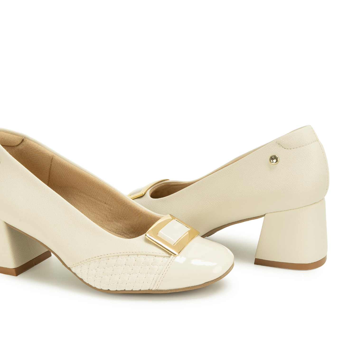 ZAPATO STILETTO MARISA-2605 HUESO PIAZZA - 2