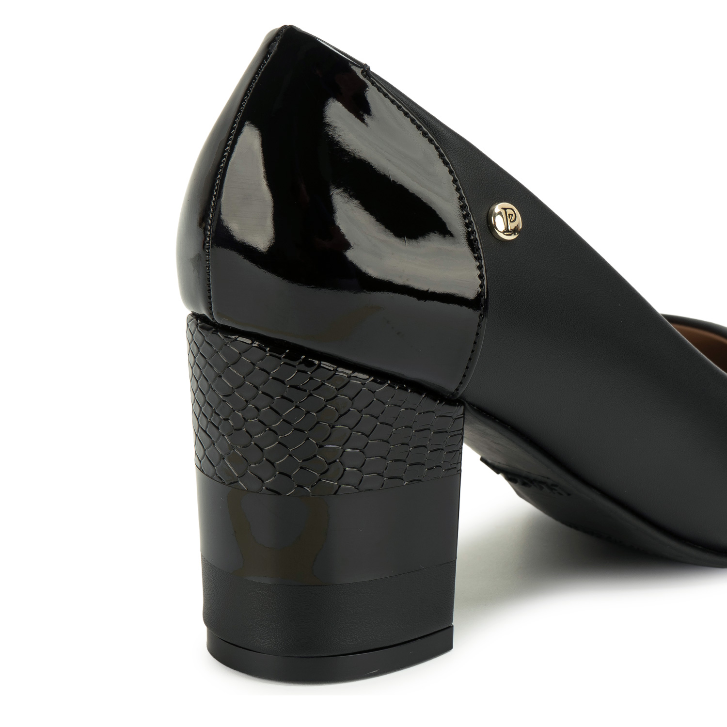 ZAPATO STILETTO DON-2640 NEGRO PIAZZA - 3