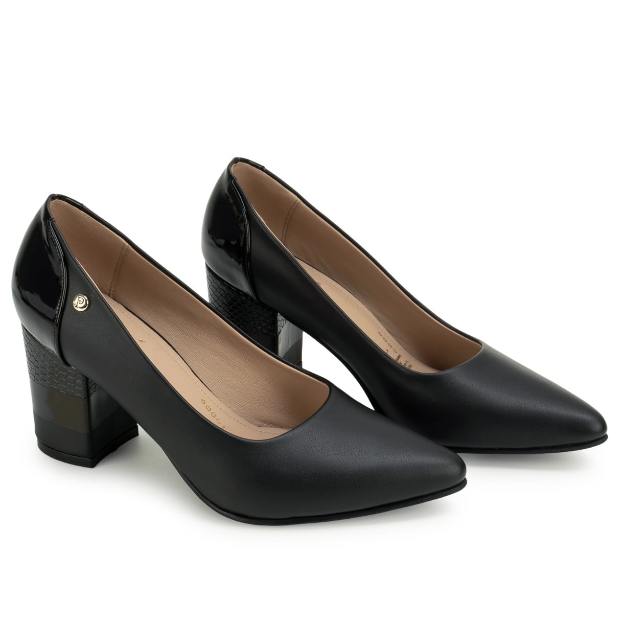 ZAPATO STILETTO DON-2640 NEGRO PIAZZA - 4