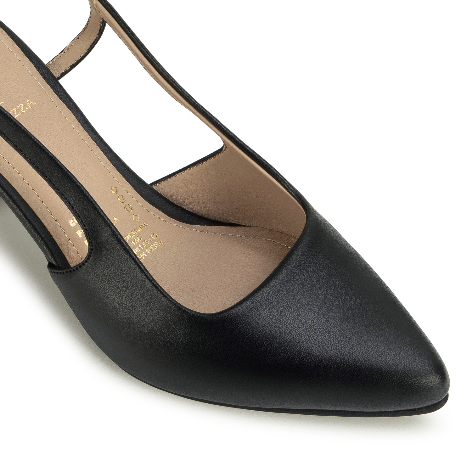 ZAPATO MEDIA ESTACION STILETTO DON-2645 NEGRO PIAZZA - 3