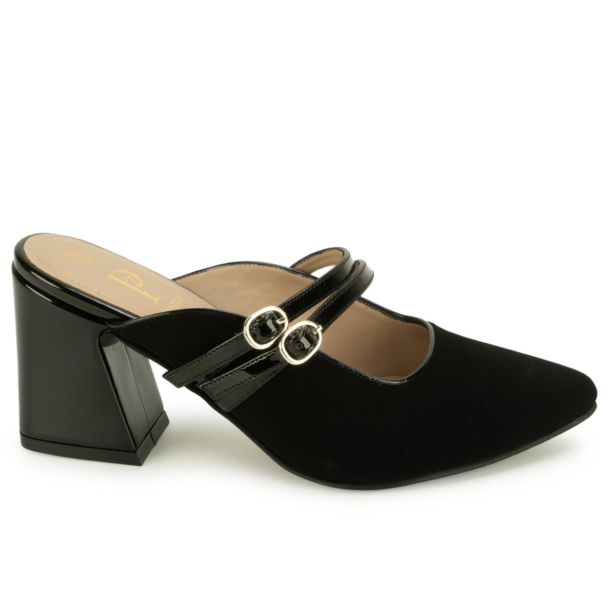 ZAPATO MEDIA ESTACION SUECO DON-2648 NEGRO PIAZZA - 1
