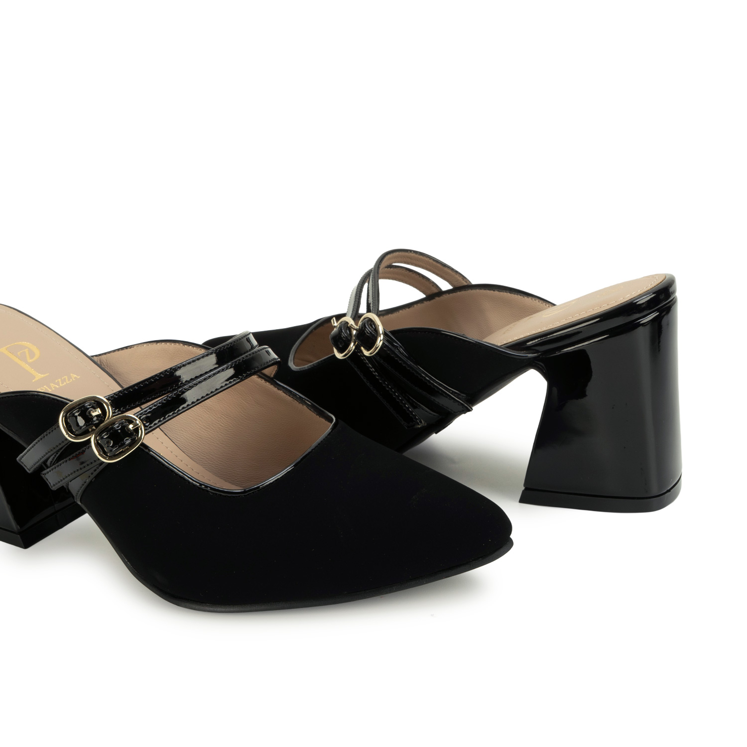 ZAPATO MEDIA ESTACION SUECO DON-2648 NEGRO PIAZZA - 2