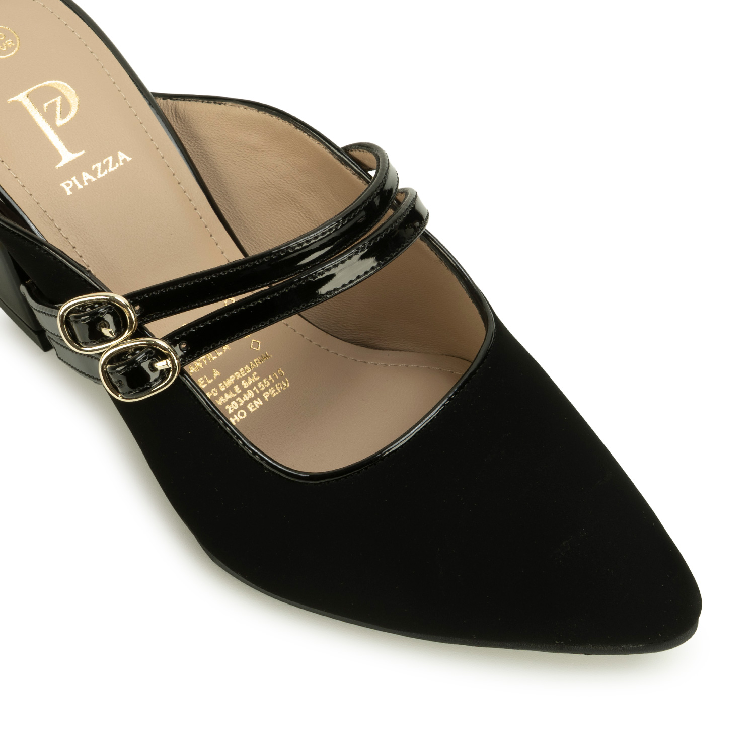 ZAPATO MEDIA ESTACION SUECO DON-2648 NEGRO PIAZZA - 3
