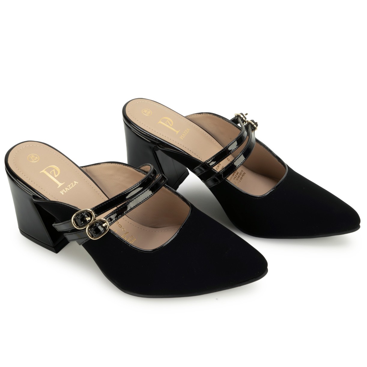 ZAPATO MEDIA ESTACION SUECO DON-2648 NEGRO PIAZZA - 4