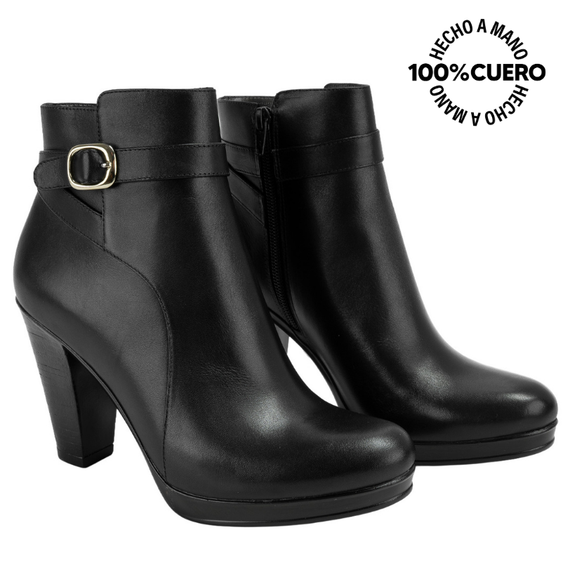 BOTIN JODHPUR DAYA-2611 NEGRO VIALE CUERO - 4