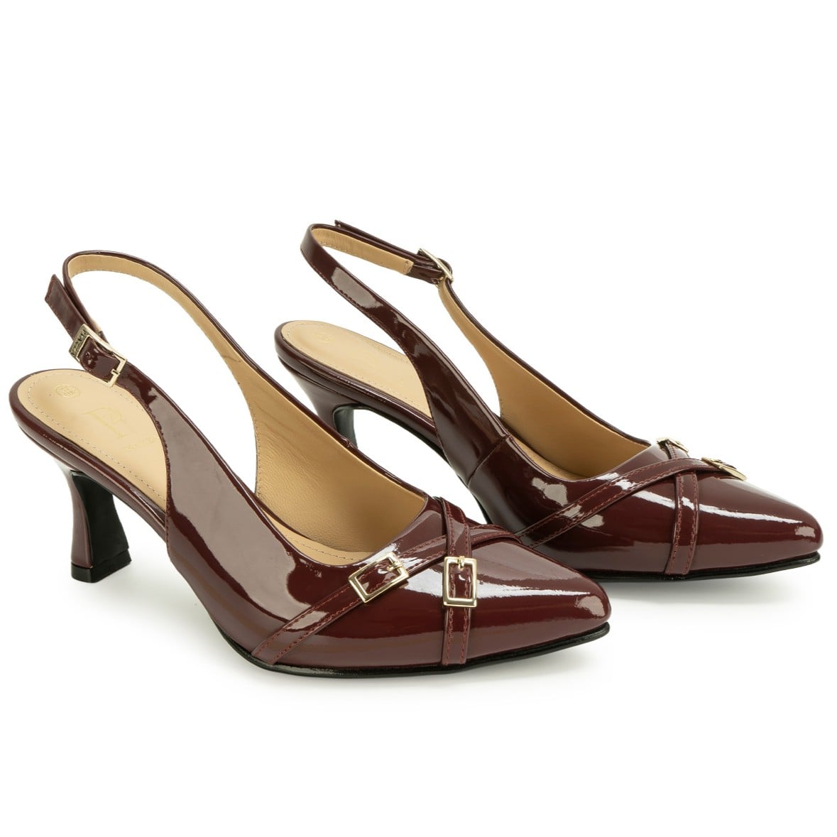 ZAPATO MEDIA ESTACION STILETTO MARC-2612 CHERRY PIAZZA - 4