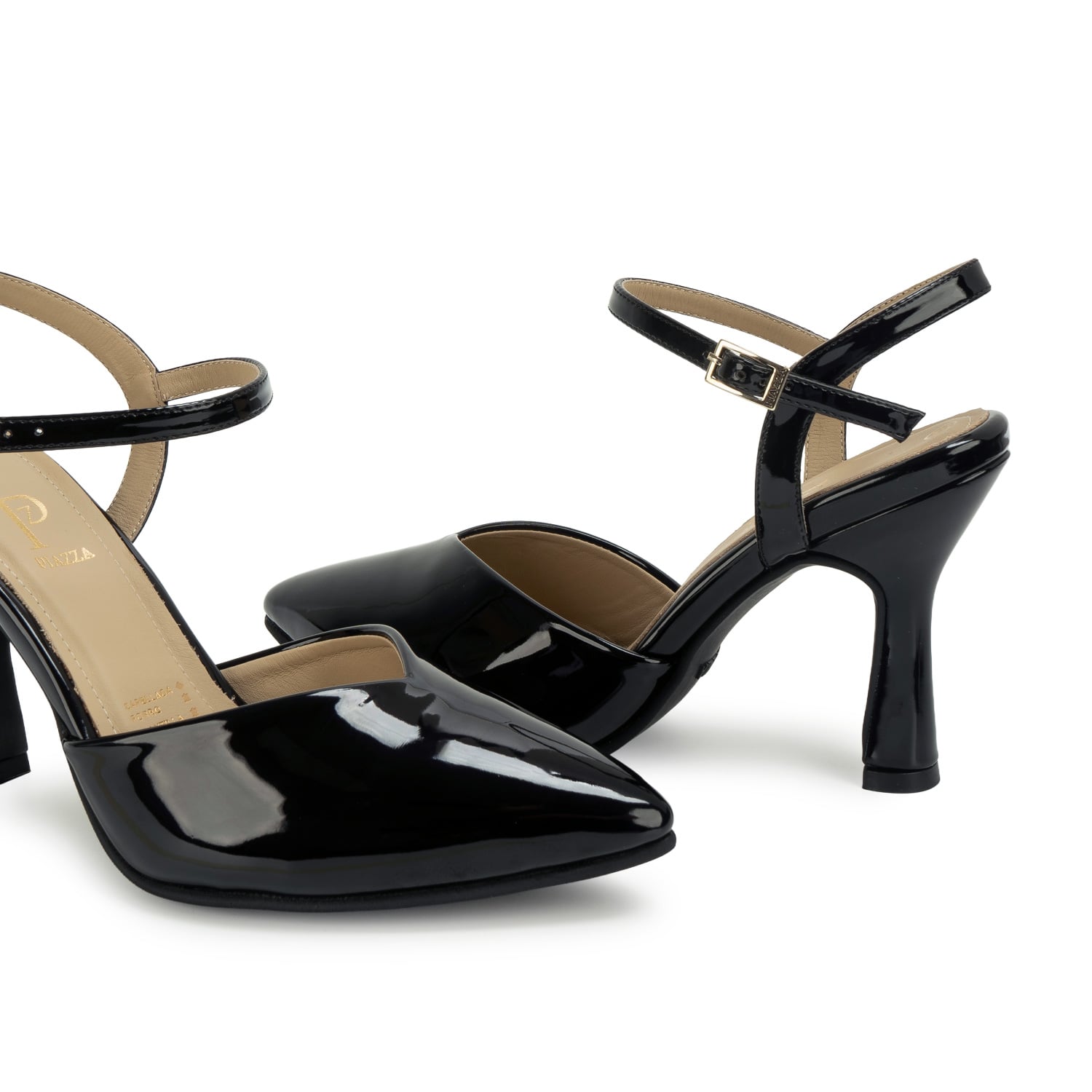 ZAPATO MEDIA ESTACION STILETTO DELIA-2602 NEGRO PIAZZA - 2
