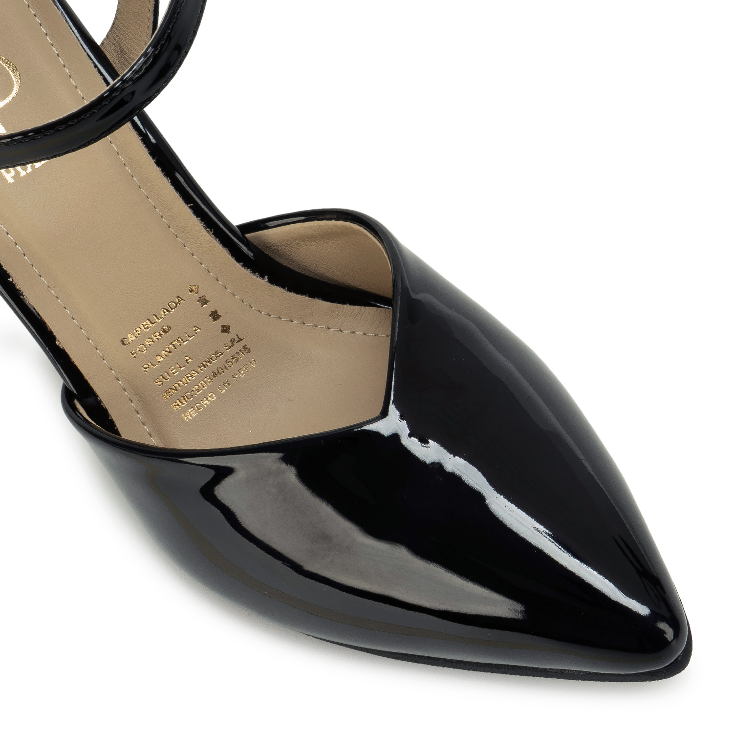 ZAPATO MEDIA ESTACION STILETTO DELIA-2602 NEGRO PIAZZA - 3
