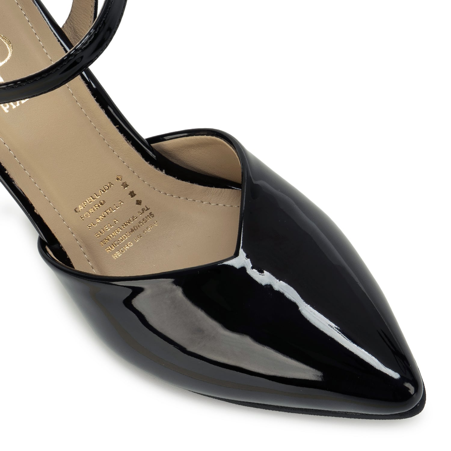 ZAPATO MEDIA ESTACION STILETTO DELIA-2602 NEGRO PIAZZA - 3
