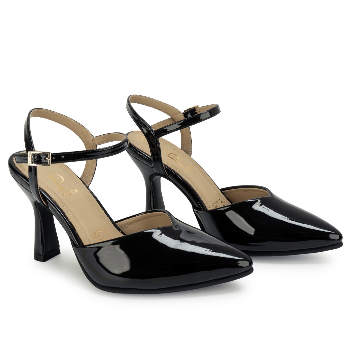 ZAPATO MEDIA ESTACION STILETTO DELIA-2602 NEGRO PIAZZA - 4