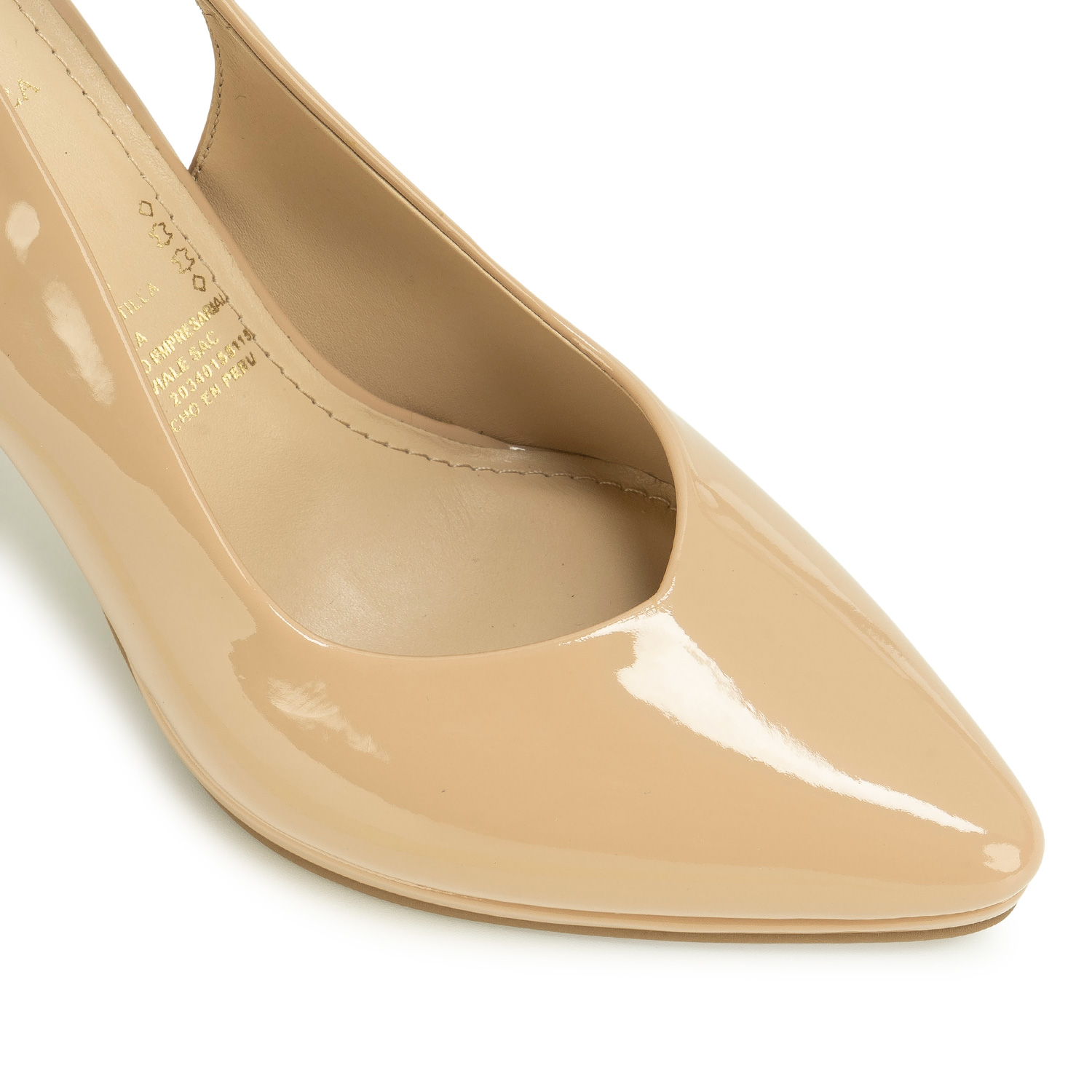 ZAPATO MEDIA ESTACION STILETTO KATHE-2638 BEIGE PIAZZA - 3