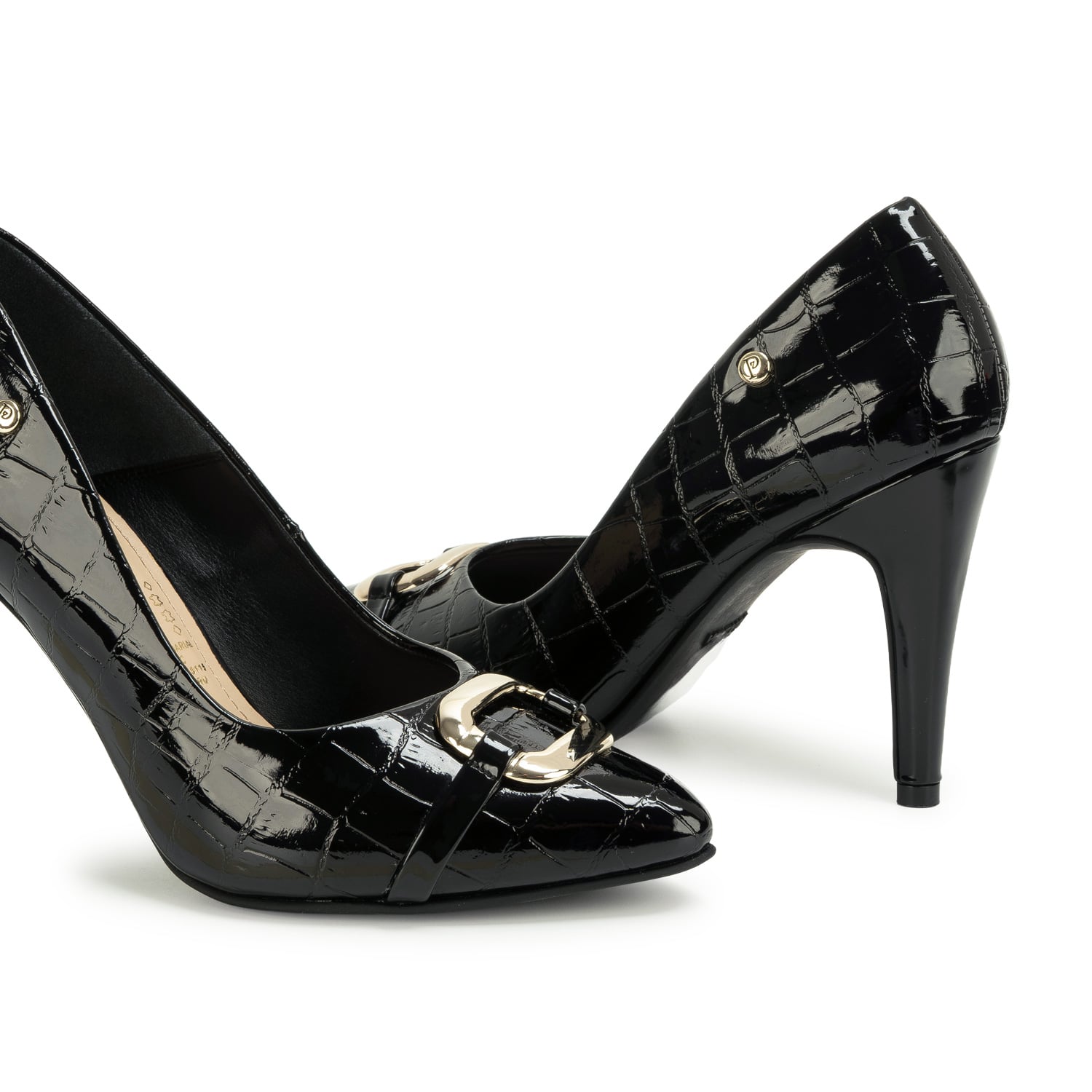 ZAPATO STILETTO KATHE-2637 NEGRO PIAZZA - 2