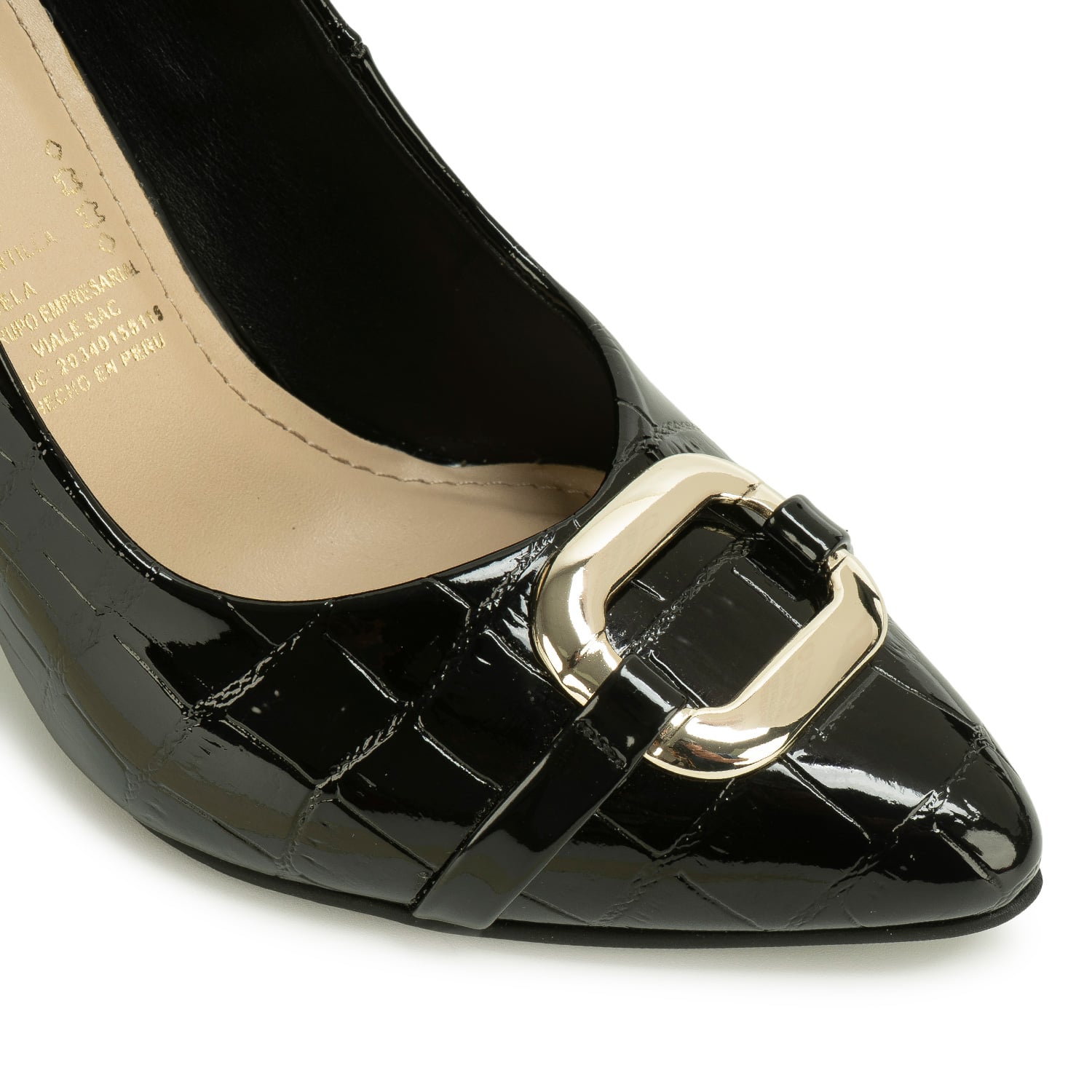 ZAPATO STILETTO KATHE-2637 NEGRO PIAZZA - 3