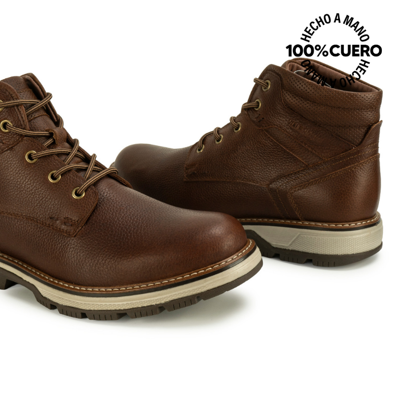 BOTIN DERBY ANGELO-2621 TOFFE VIALE HOMME CUERO - 2